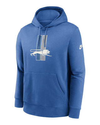 Detroit Lions Rewind Club Logo Men s Nike NFL Pullover Hoodie. Nike